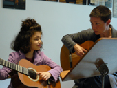 Ruth Fischer mit Sch�lerin