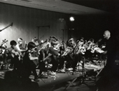 Stephan Stiens mit Sch�lerensemble